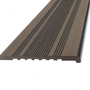 Ступень дпк Ecodeck полнотелая венге