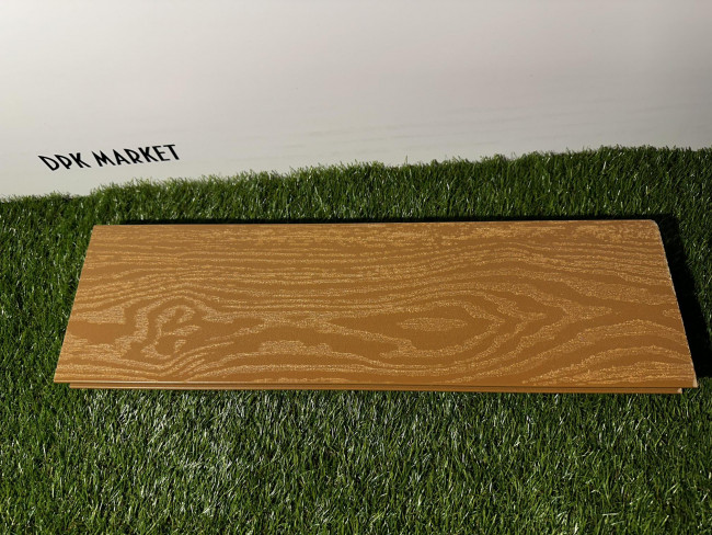 Террасная доска из ДПК Savewood Fagus тангенциальный распил тик Террасная доска из ДПК Savewood Fagus тангенциальный распил тик